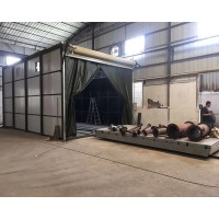 专业喷砂设备厂家 武汉风力回收机械回收式喷砂房
