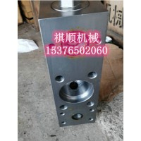 浙江中煤BRW125泵头组件单泵体