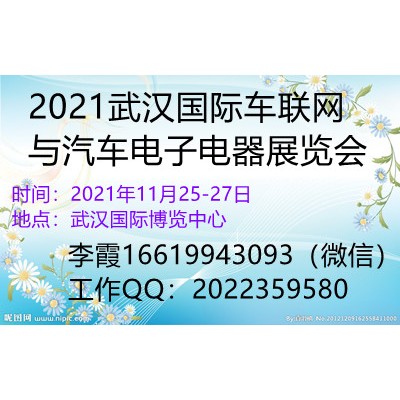 2021武汉国际车联网与汽车电子电器展览会