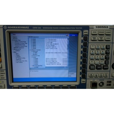 CMW500罗德与施瓦茨通信分析仪CMW270