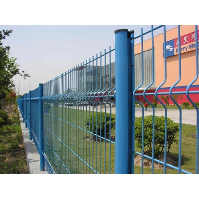 南京生产护栏网 浸塑铁丝网 防护隔离栅折弯防护网厂家量大优惠
