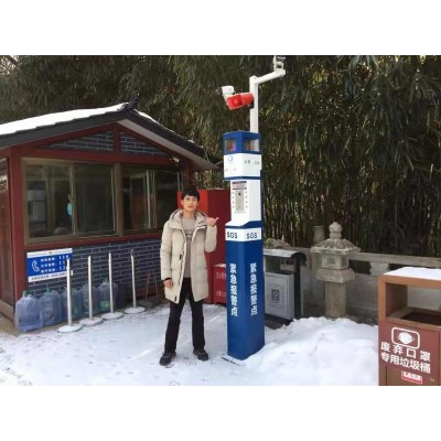 一键式紧急报警柱,景区一键式报警柱功能特点