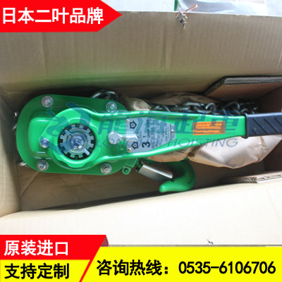 CV3300二叶手扳葫芦,钢制储罐焊接用3吨手扳葫芦现货