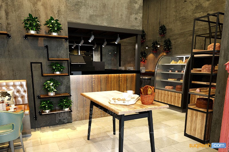 杭州奶茶店装修案例 杭州奶茶店装修设计效果图 杭州奶茶店装修公司