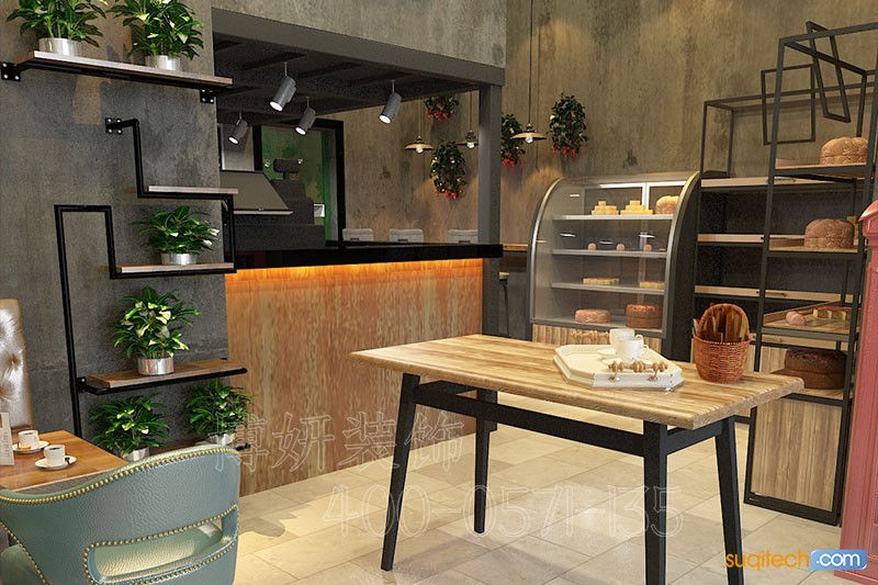 杭州奶茶店装修案例 杭州奶茶店装修设计效果图 杭州奶茶店装修公司