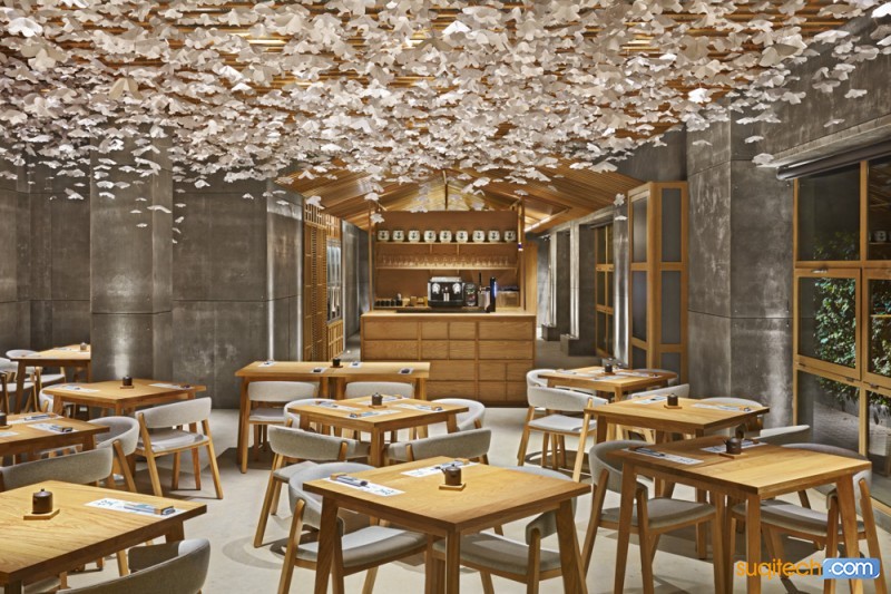 杭州料理店装修案例 杭州料理店装修设计 杭州料理店装修公司