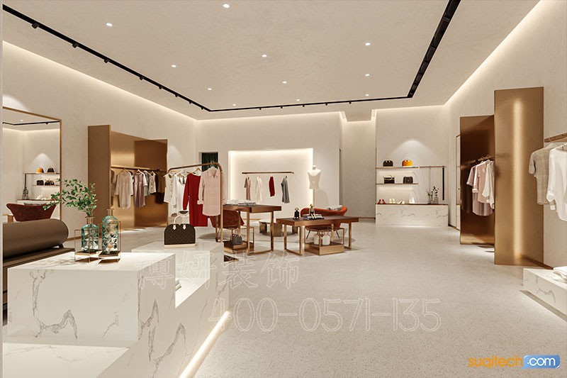 宁波女装店装修 宁波女装店装修设计 宁波女装店装修效果图