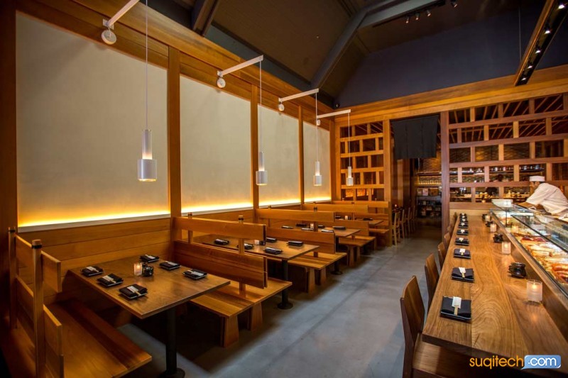 杭州料理店装修案例 杭州料理店装修设计 杭州料理店装修公司