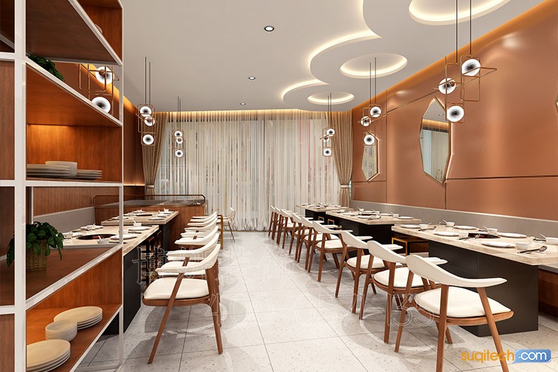 杭州快餐店装修案例 杭州快餐店装修效果图 杭州快餐店装修公司