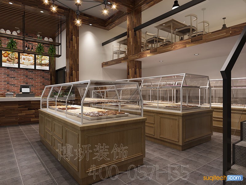 杭州甜品店装修案例 杭州甜品店装修设计效果图 杭州甜品店装修公司