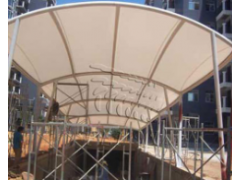 长阳张拉膜结构防雨篷 长阳充电站遮阳棚膜结构生产价格