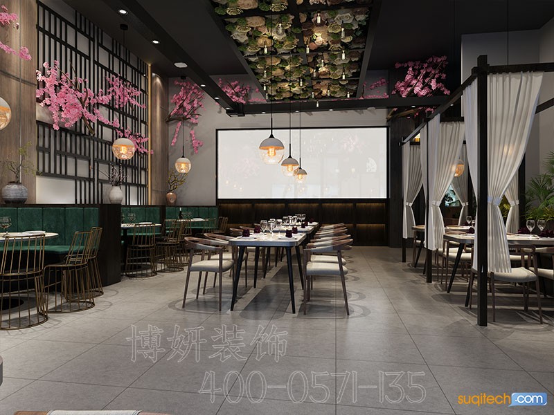 杭州饭店装修案例 杭州饭店装修设计 杭州饭店装修公司