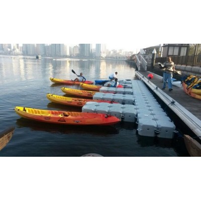 新型塑料浮筒龙舟赛事码头