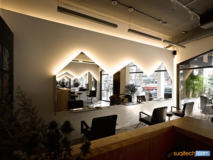 宁波理发店装修 宁波理发店装修设计 宁波理发店装修效果图