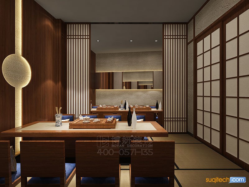 杭州料理店装修案例 杭州料理店装修设计 杭州料理店装修公司
