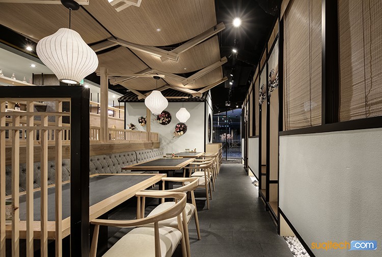 杭州料理店装修案例 杭州料理店装修设计 杭州料理店装修公司