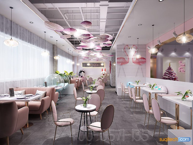杭州蛋糕店装修案例 杭州蛋糕店装修设计 杭州蛋糕店装修公司