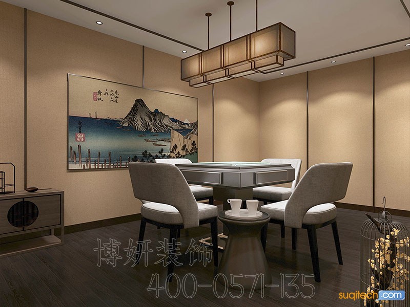宁波棋牌会所装修设计 宁波棋牌会所装修设计效果图 宁波棋牌会所装修设计案例