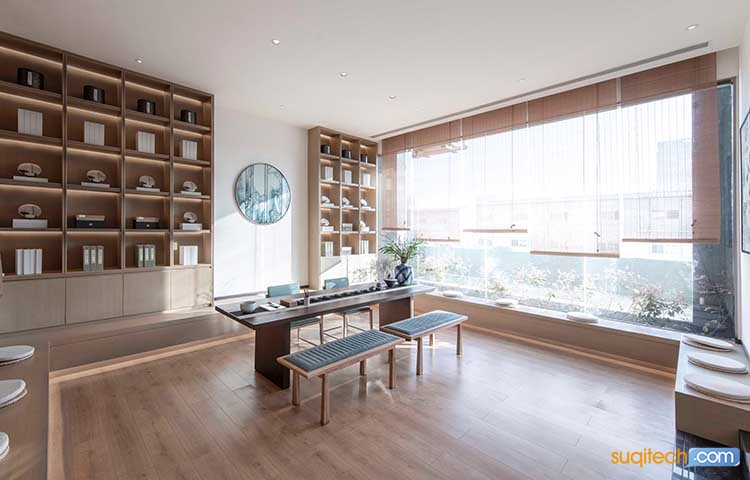 南京茶室装修设计 南京茶室装修设计效果图 南京茶室装修设计案例