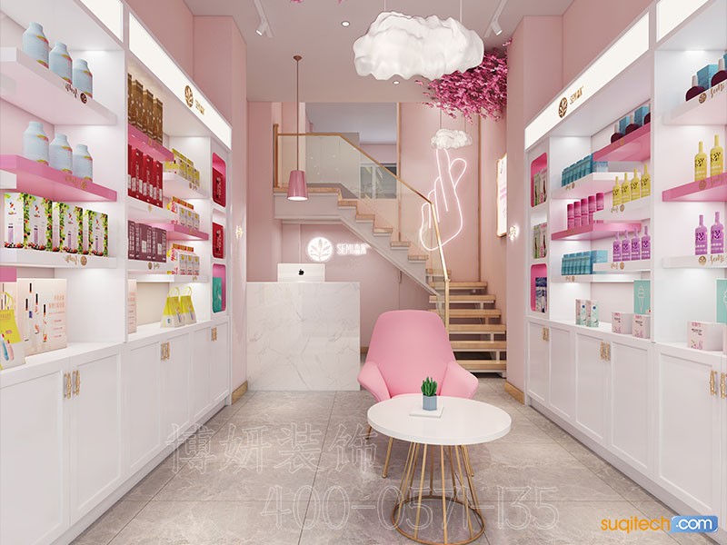 宁波美甲店装修设计 宁波美甲店装修设计案例 宁波美甲店装修公司