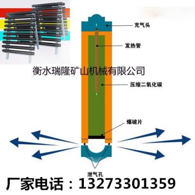 焦作厂家售气体膨胀器采石机设备