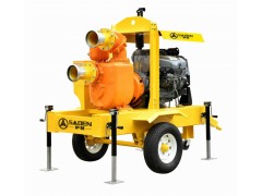 防汛排涝抢险应急移动泵车8寸口径柴油水泵