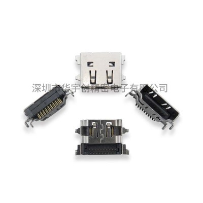 HDMI A TYPE 沉板1.8 两排插件
