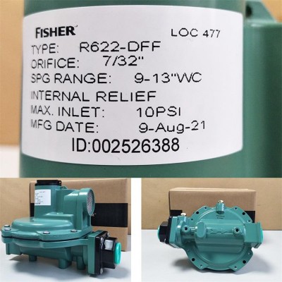 美国FISHER LOC477 R622-DFF液化气调压阀