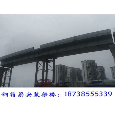 河南南阳钢箱梁安装厂家钢结构桥梁高铁桥施工
