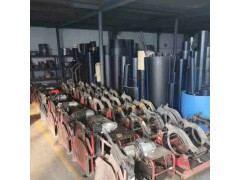 淄博地区出租PE管道热熔电熔焊接安装设备。
