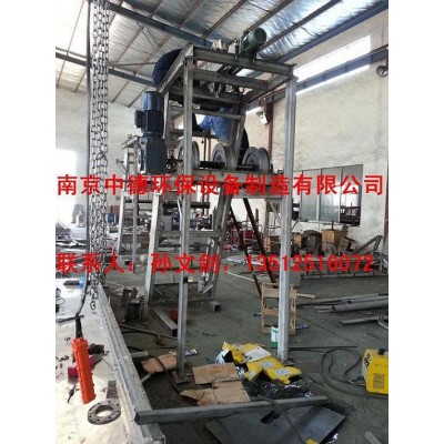 南京中德专业供应GSGS钢丝绳牵引格栅除污机，304不锈钢