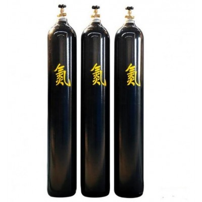 杭州供应氮气高纯氮气黑色钢瓶液氮食品级氮气N2扎啤用气