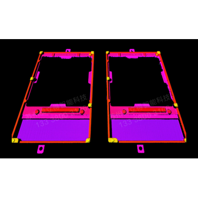 苏州3D视觉检测  大金属件高度商量  金属件断差测量