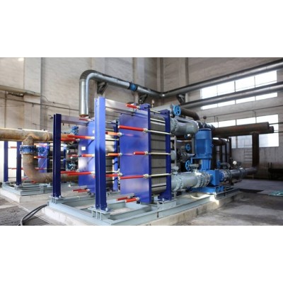 水（地）源热泵机组噪音治理方法 排气口消音通风百叶