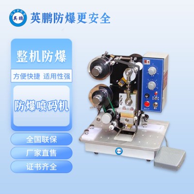 制袋厂防爆电动色带打码机