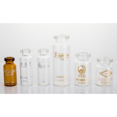 管制西林瓶生产厂家，西林瓶高温丝印厂家，管制瓶丝印烫金厂家