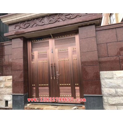 石家庄铜门安装、沧州铜门安装、任丘铜门生产厂家