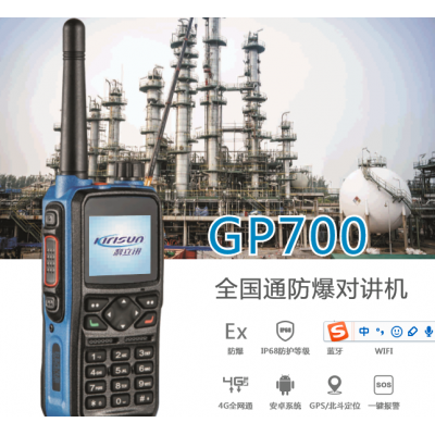 科立讯全国插卡对讲机GP700 4G防爆公网对讲