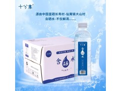 十分米含硒饮用水纯净饮用水酒店商务会议便捷小瓶装矿泉水