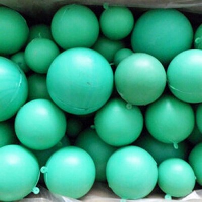 上海PVC房建塑料通水球现货加厚绿色通球试验通球
