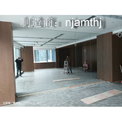 江宁大学城附近健身房镜子安装