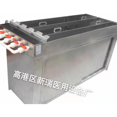 304不锈钢满柜款五槽内镜清洗槽