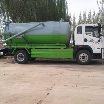 山东一汽解放环卫大型抽污车15方吸污车厂家价格一辆价格表
