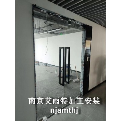 南京防火玻璃门安装