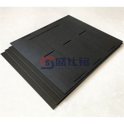 工厂直供高强度3K斜纹平纹碳纤维板碳纤维板材模型配件