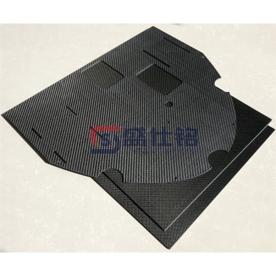 碳纤维板加工 碳纤维复合材料制品 3k碳纤维板生产