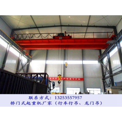 山东聊城双梁行车行吊关键技术参数解析