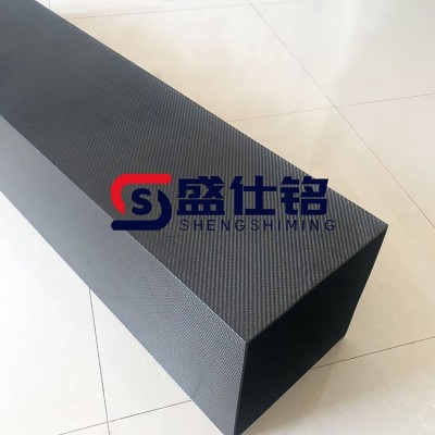 高强度碳纤维管 大口径碳纤维方管圆管加工 碳纤维制品