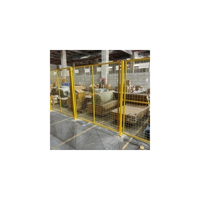 工厂车间隔离围栏厂家移动室内设备防护快递仓库隔断铁丝护栏网