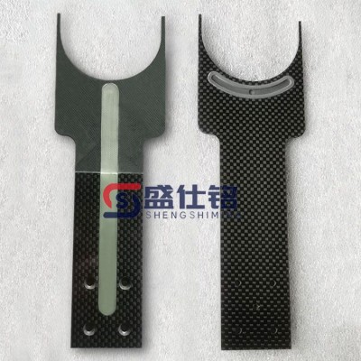 耐高温碳纤维牙叉定制 盛仕铭厂家生产碳纤维牙叉